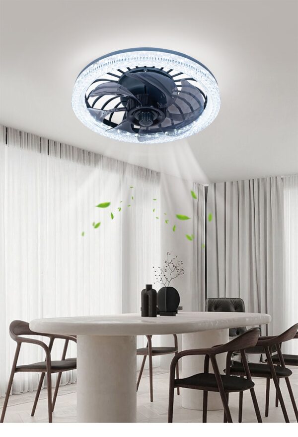 Second-generation LED fan lamp